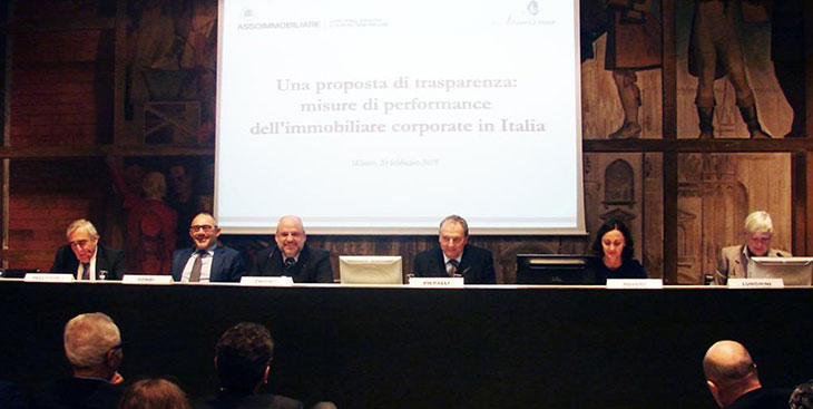 Una proposta di trasparenza: misure di performance dell'immobiliare corporate in Italia