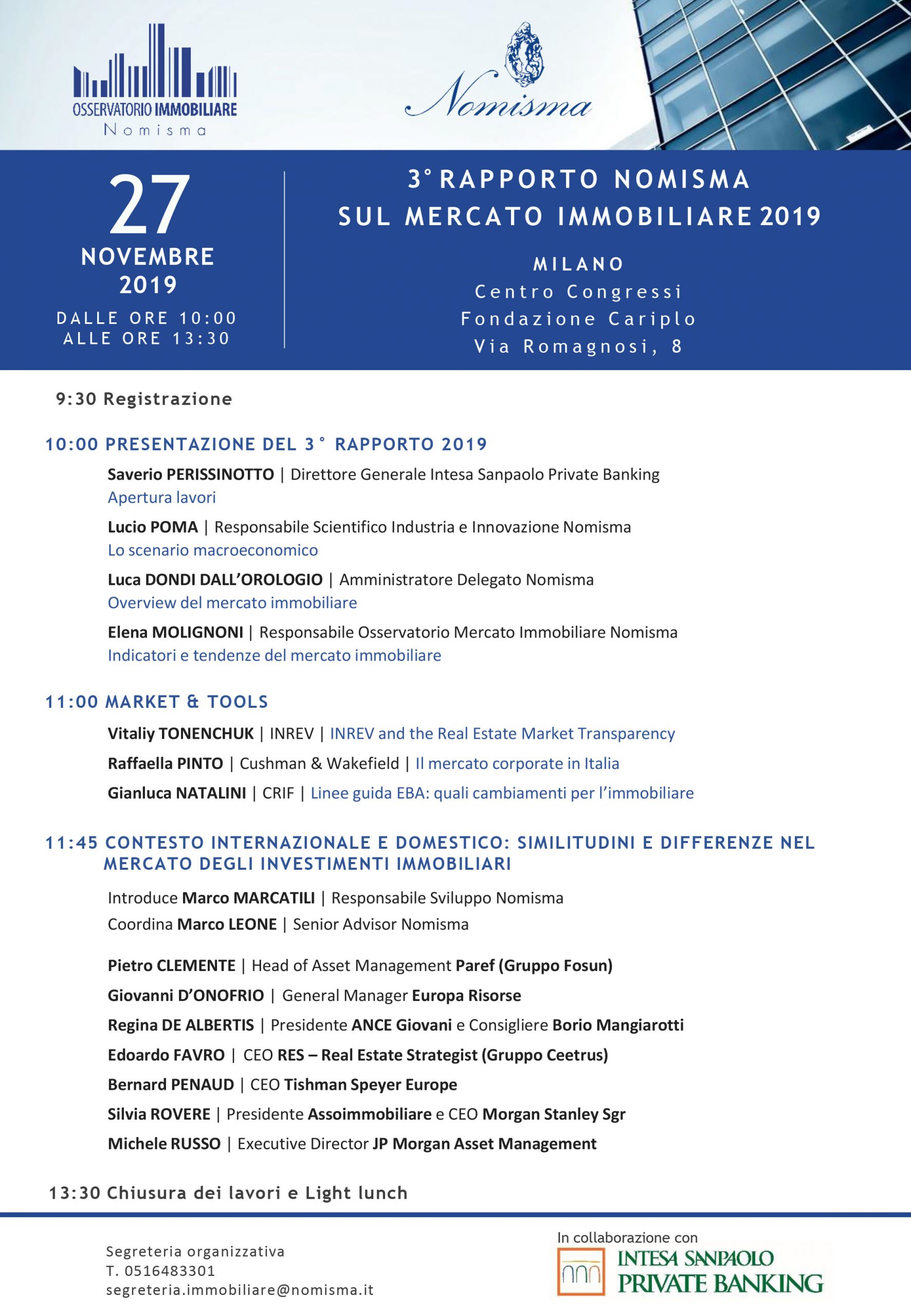 Terzo Osservatorio Immobiliare 2019 di Nomisma