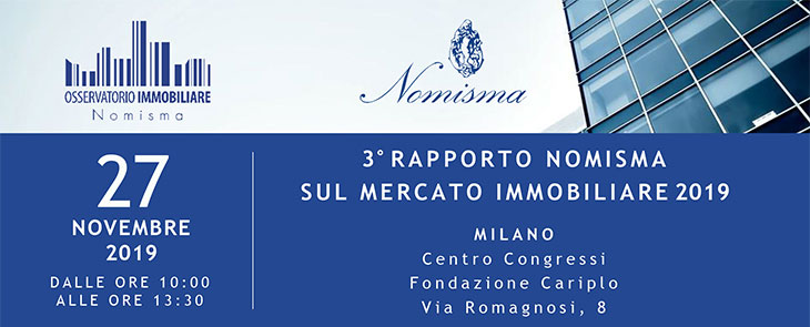 Terzo Osservatorio Immobiliare 2019 di Nomisma