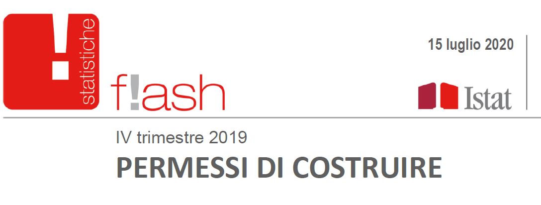 ISTAT. Permessi di costruire. IV trimestre 2019