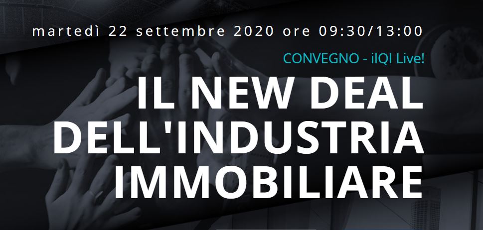 ilQi. Il New Deal dell'industria immobiliare