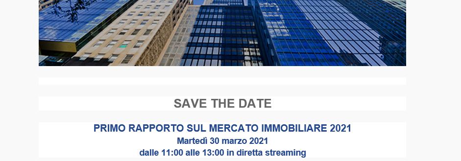 Nomisma. Primo Rapporto sul Mercato Immobiliare 2021