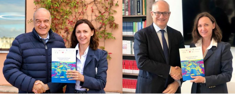 Roberto Gualtieri e Enrico Michetti incontrano le Associazioni del Tavolo "Progetto per Roma" avviato da Confindustria Assoimmobiliare insieme ad altre 9 realtà romane
