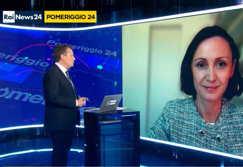 16/05/2022 - RaiNews24 intervista a Silvia Rovere, presidente di Confindustria Assoimmobiliare