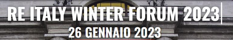 RE Italy Winter Forum