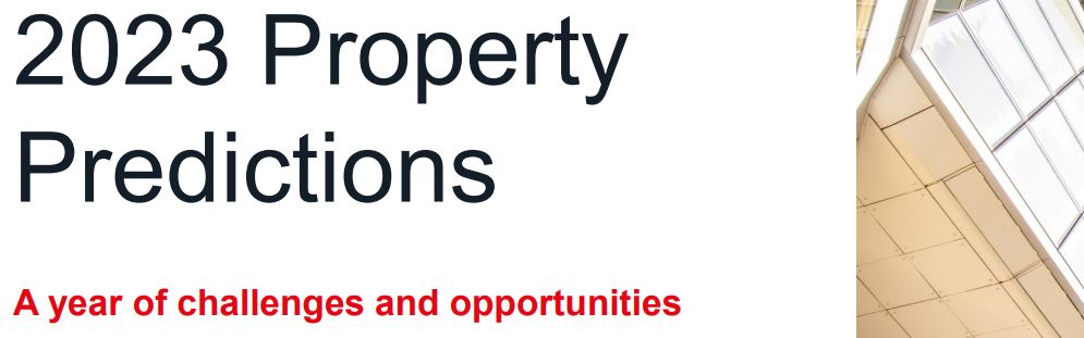 JLL. 2023 Property Predictions. A year of challenges and opportunities