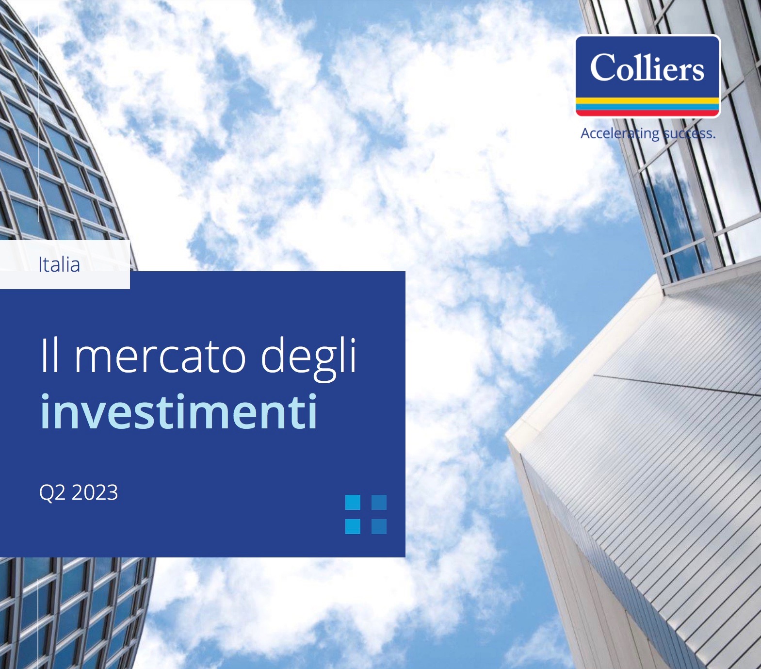 Colliers. Il mercato degli investimenti Q2 2023