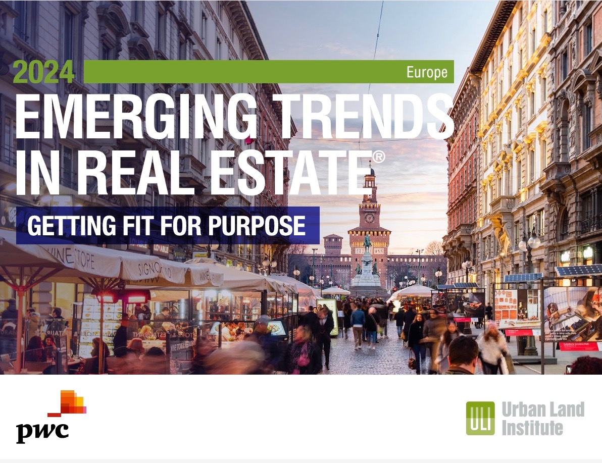 PwC e ULI. Emerging Trends in Real Estate Europe 2024
