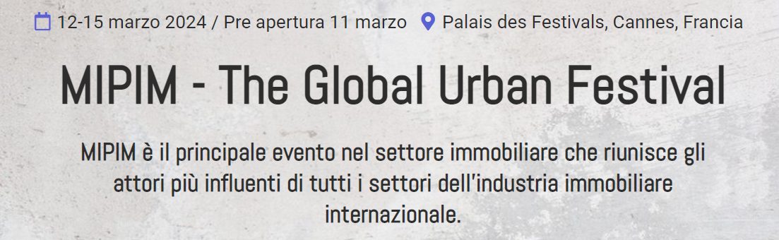 Confindustria Assoimmobiliare al MIPIM 2024