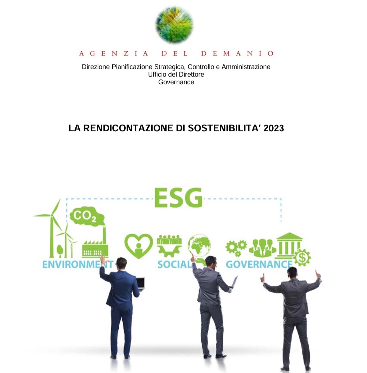 Agenzia del Demanio. Rendicontazione di sostenibilità