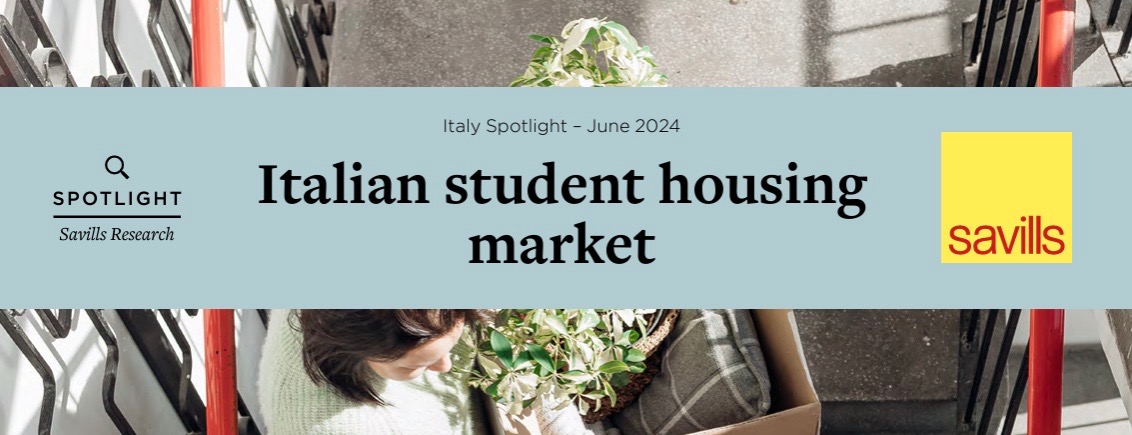 Savills. La più recente analisi sullo Student Housing