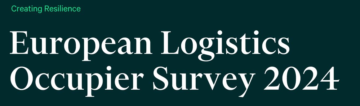 CBRE. L’opinione degli operatori logistici in Europa