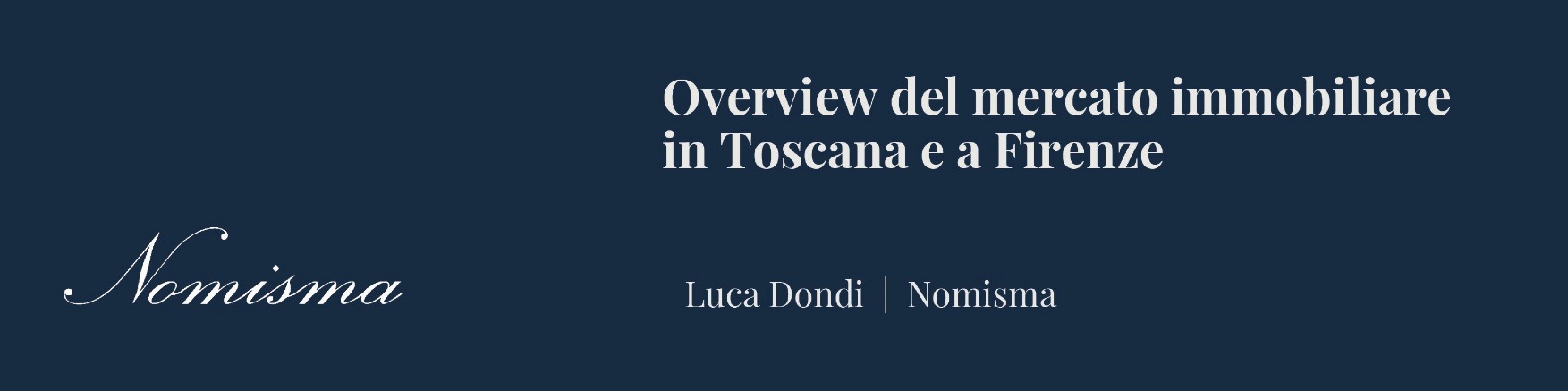 L’approfondimento di IPI sul mercato immobiliare della Toscana e di Firenze