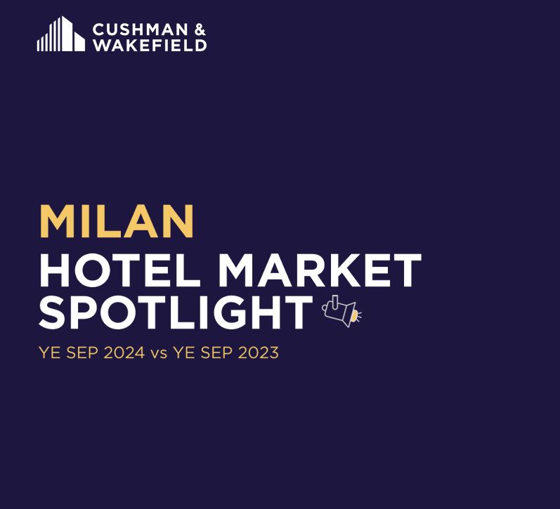 The performance of the hotel sector in Milan in the C&W report