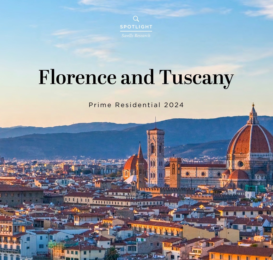Savills. The prime residential market in Tuscany