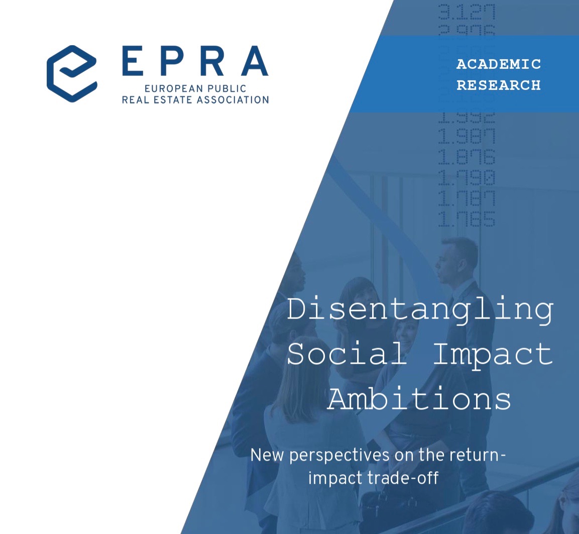 Il valore finanziario dell’impatto sociale nel settore immobiliare, nell'indagine di EPRA