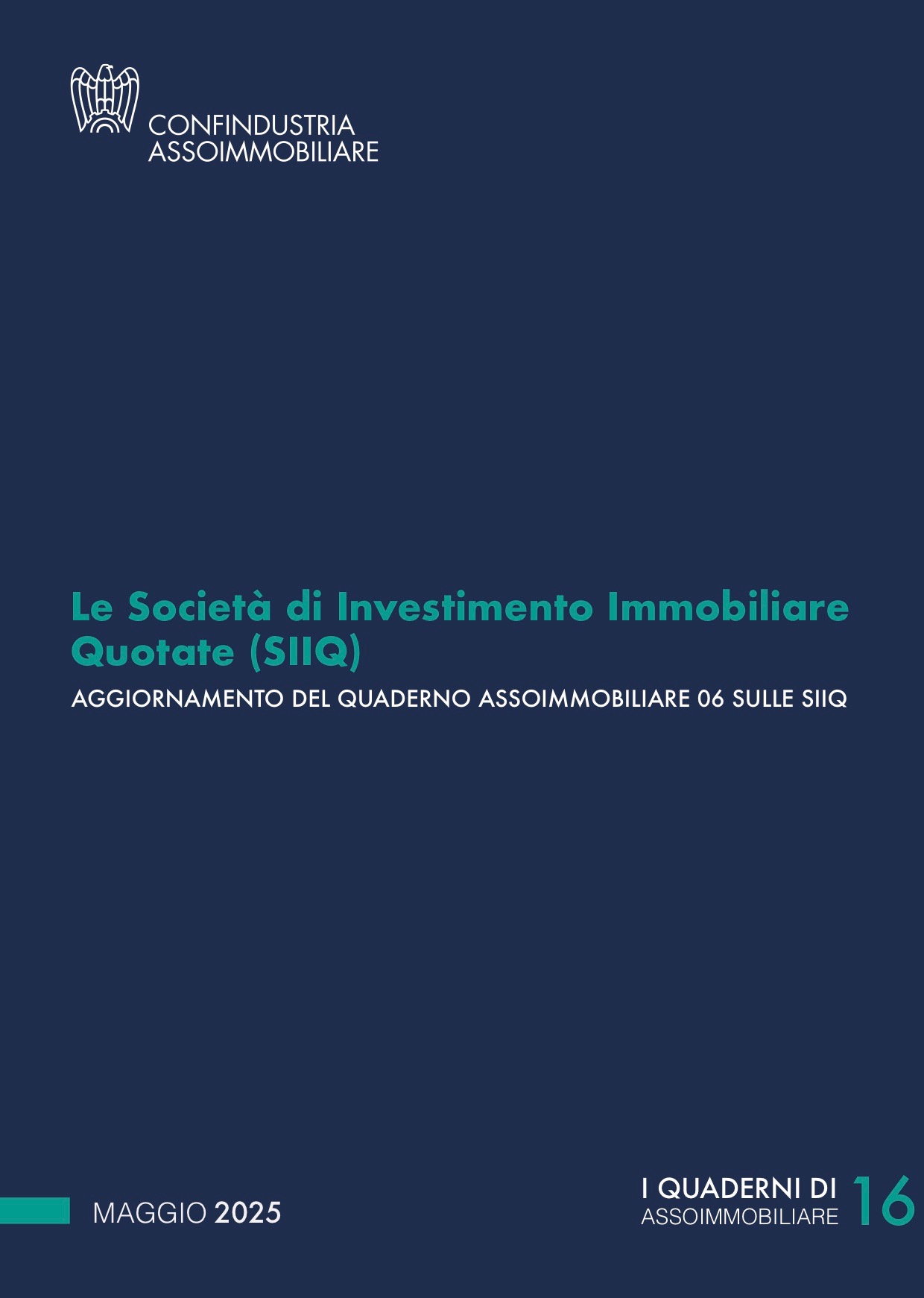 Le Società di Investimento Immobiliare  Quotate (SIIQ)