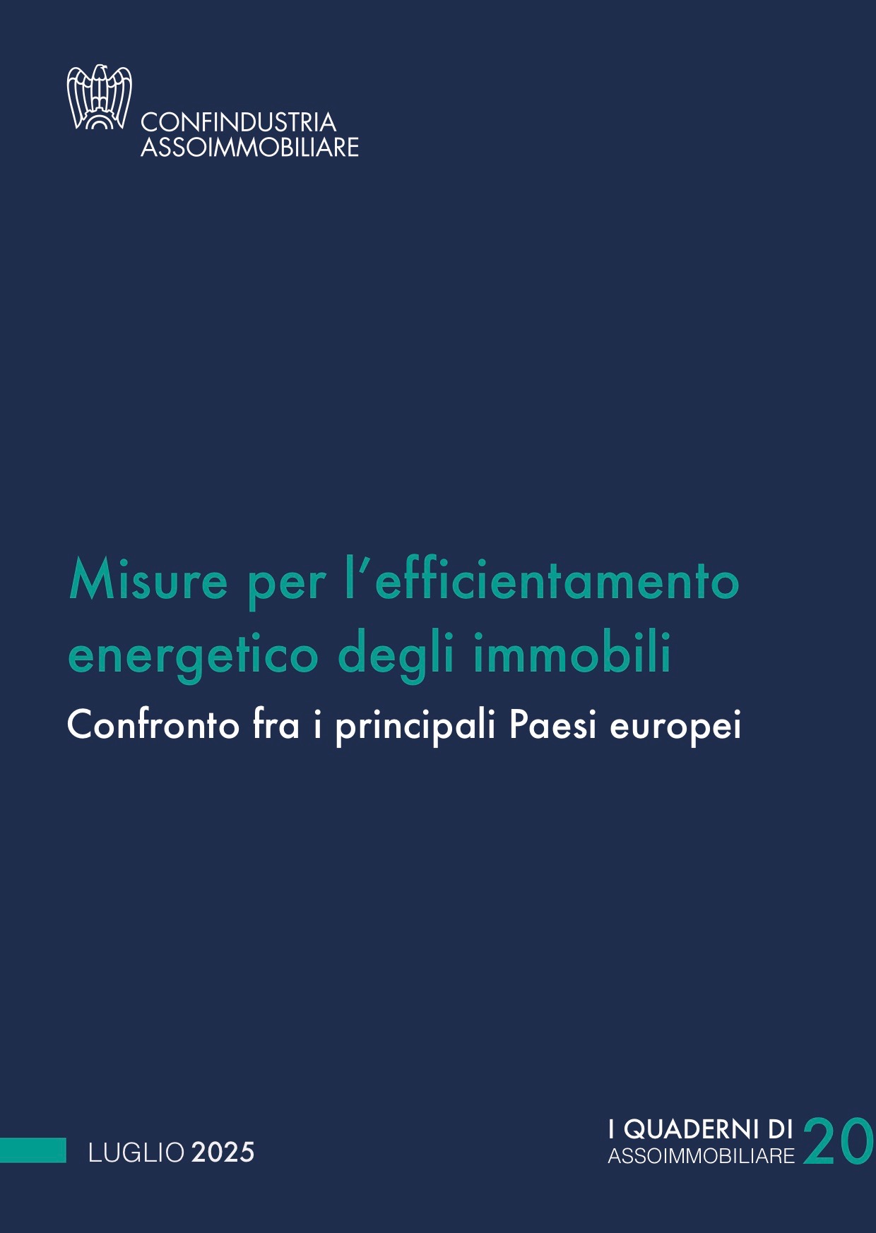 Misure per lʼefficientamento energetico. Confronto fra i principali Paesi europei
