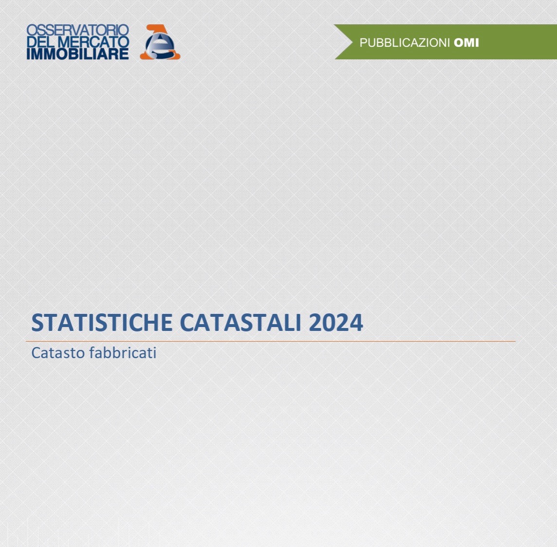 L’Agenzia delle Entrate riporta le ultime statistiche sullo stock immobiliare italiano