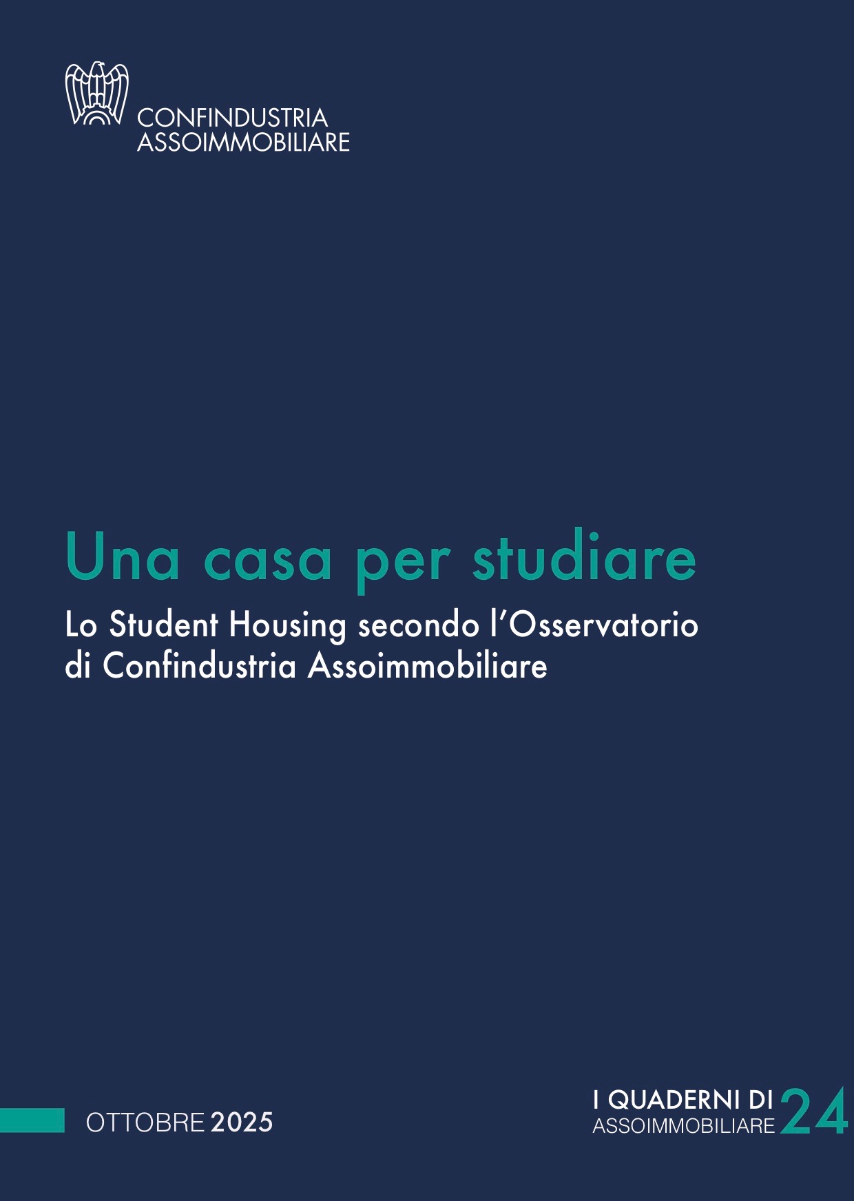 Una casa per studiare. Lo Student Housing secondo l’Osservatorio di Confindustria Assoimmobiliare.