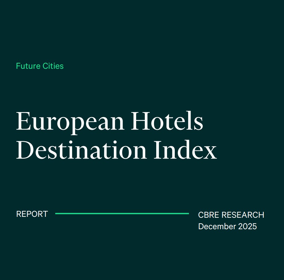 CBRE. La classifica delle principali destinazioni alberghiere europee