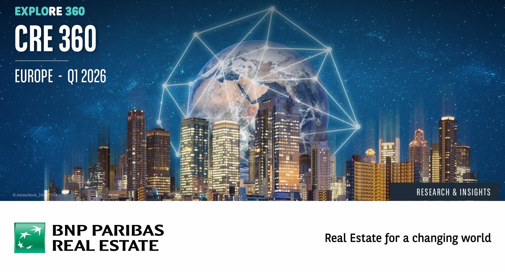 BNP Paribas. Il mercato del commercial real estate in Europa nell’ultimo anno